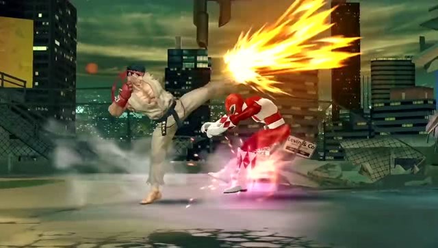 《恐龙战队：遗产战争》手游联动街霸5宣传预告免费观看