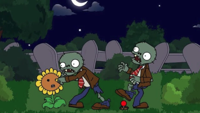 PVZ动画：僵尸趁着夜色发动偷袭，它们会成功吗？免费观看