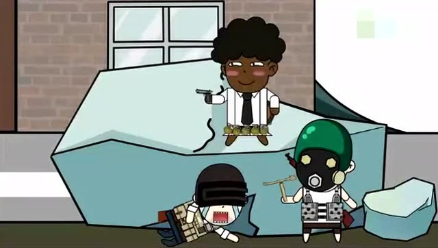 绝地求生搞笑动漫：寻鸡分枪看毒圈，一圈毒一重关！这就厉害了免费观看