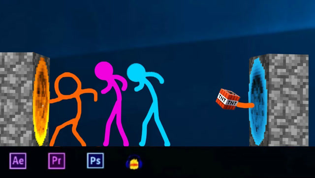 我的世界：火柴人的日常生活 搞笑短片免费观看