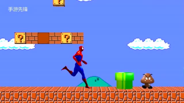 80后记忆，蜘蛛侠来到超级玛丽第一关，能过关吗免费观看