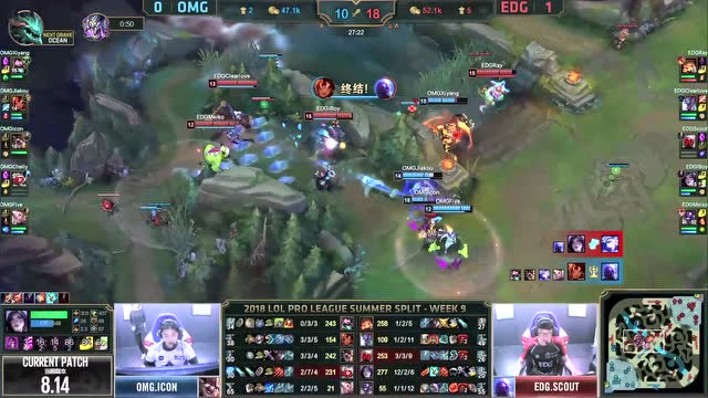 赛事速看：卡莎疯狂屠戮，EDG击败OMG免费观看