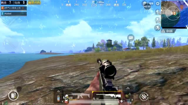 刺激战场：堵桥被人袭击，AWM爆头还击，12杀吃鸡！免费观看