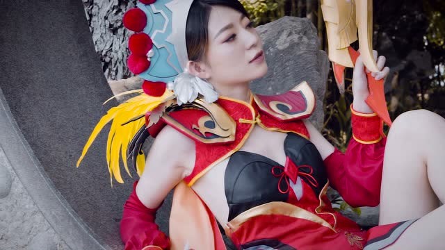 王者荣耀，虞姬cos，小狐狸霸气演绎免费观看