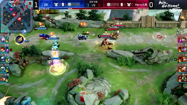 20190519KPL春季赛季后赛W2D4Hero.久竞vsGK2免费观看