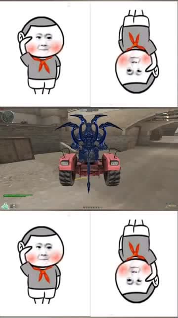 当终结者开上拖拉机，和盖伦，亚索PK刀战，一房人都懵比了！免费观看