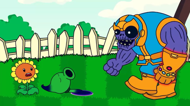 植物大战僵尸动画版，当僵尸变身成“灭霸”，植物们该如何应对免费观看