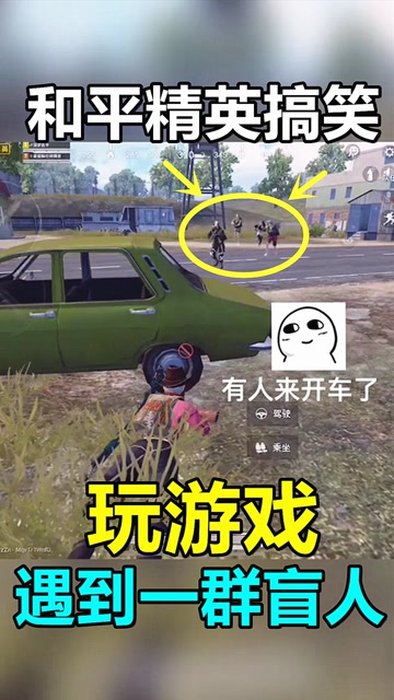 和平精英搞笑：玩游戏遇到一群盲人，队友一脸懵比！免费观看