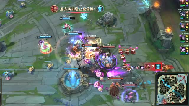 LPL夏季赛比赛视频W10D7 SS vs EDG 第3场免费观看