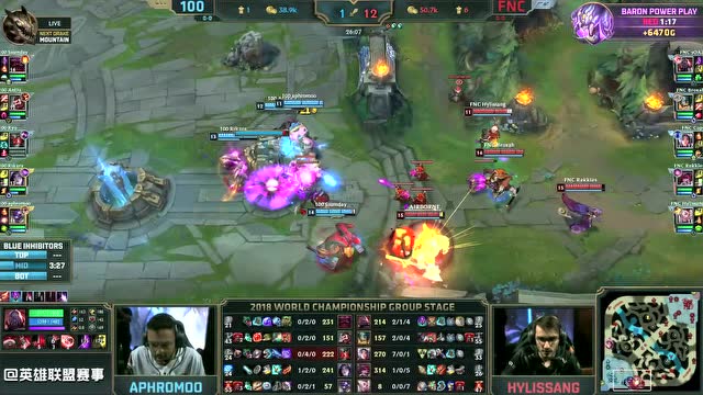 S8小组赛比赛视频Day2 100T vs FNC免费观看