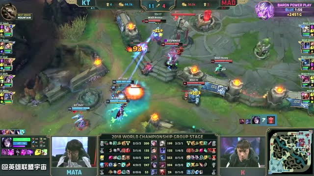 S8小组赛比赛视频Day7 KT vs MAD免费观看