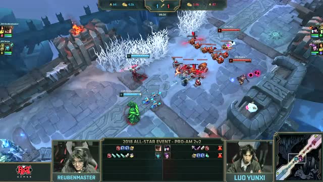 2018lol全明星慈善2V2表演赛-Seiyamaster vs RookXi Luo免费观看