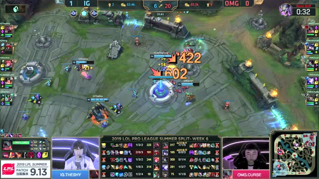 LPL夏季赛比赛视频W6D2 OMG vs IG 第2场免费观看
