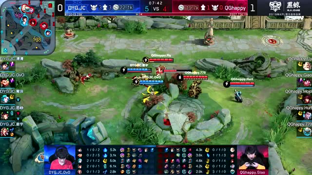 KPL2019秋季赛W7D1 DYG.JCvsQGhappy_2免费观看