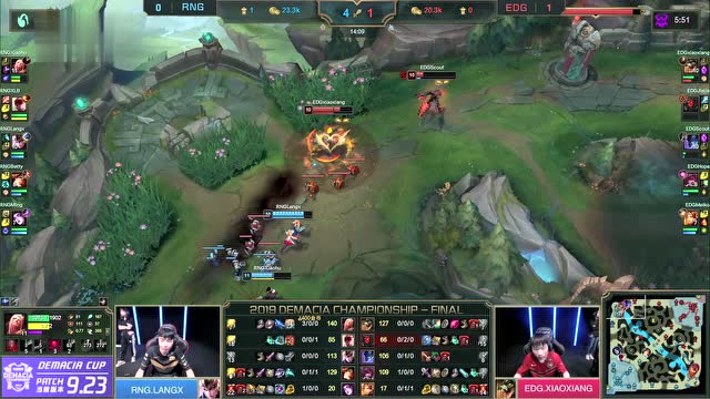 2019德玛西亚杯冠军赛EDG VS RNG 第2场免费观看