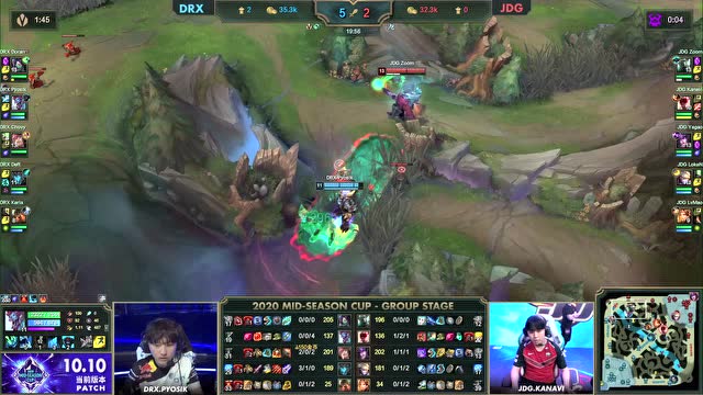 MSC小组赛D2 加赛2 JDG vs DRX免费观看