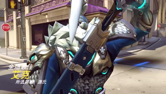 守望先锋：国服最强源氏“秀到没朋友”，这士兵76的跟枪太猛了吧？免费观看