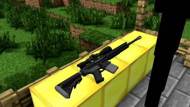 我的世界：在我的世界里玩吃鸡，末影人怎么找到98k免费观看