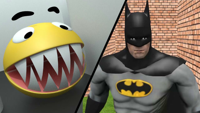 吃豆大作战：吃豆人VS蝙蝠大侠 神级大战 到底谁才是王者免费观看