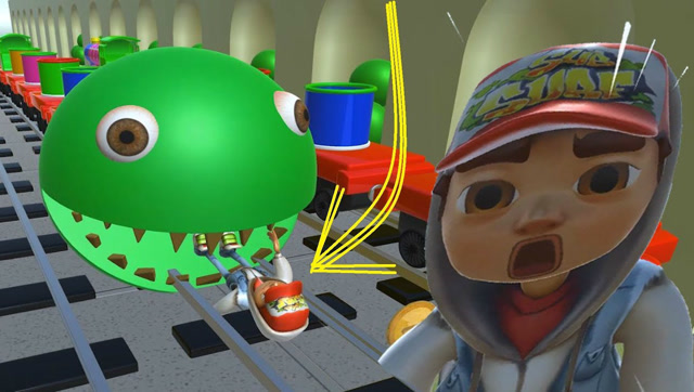 吃豆大作战：地铁跑酷者遇上吃豆人 结果会如何免费观看