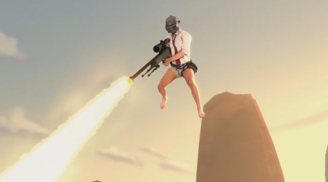 爆笑吃鸡：吃鸡真正的外挂强者玩家对战，机关AWM就问你见过没免费观看