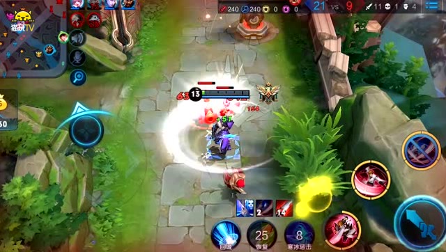 李白丝血到处浪，走位就是这么强！而且还要反杀，然后惨死！免费观看