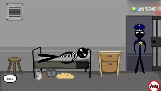 火柴人大作战：越狱历险记！3D版趣味动画免费观看