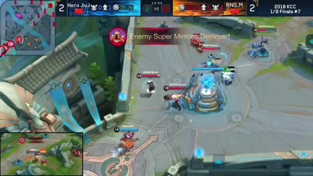 精彩时刻：势如破竹 Zero天秀杨戬助RNG.M率先拿到赛点！免费观看