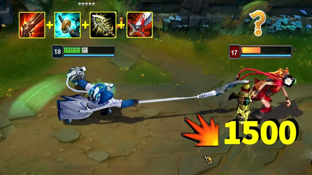 LOL：暴击流锤石摸一下就死，打到ADC看见就跑头皮发麻免费观看