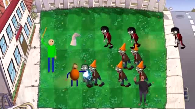 植物大战僵尸：僵尸真是弱爆了，游戏小动画免费观看