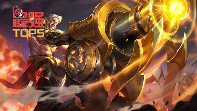 最强TOP5 黄忠12000暴击破纪录！水晶架炮一打五毫无压力免费观看