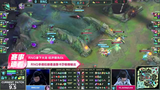 赛事速看0323:天王山巅峰对决,IG2:1战胜RNG免费观看