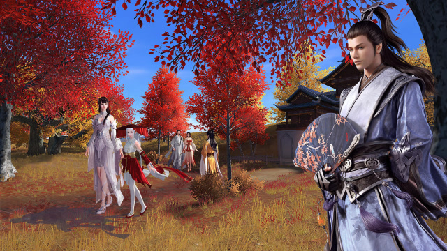 天刀手游来了：每一帧都是大片，处处皆心动免费观看