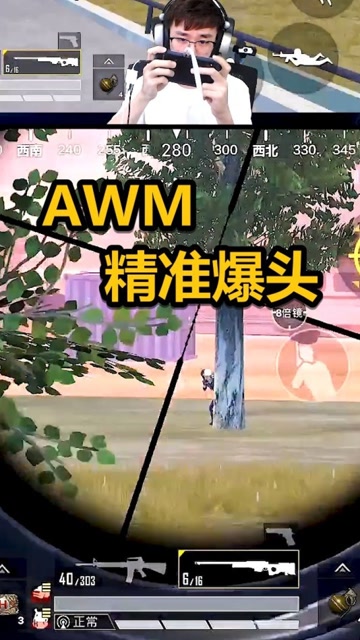 和平精英不求人 AWM精准爆头，一发入魂！免费观看