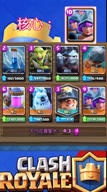 皇室战争：老玩家看了就懂，元老级别的卡组，在高阶依旧好用？免费观看