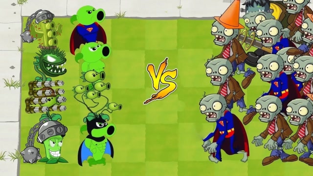 植物大战僵尸：豌豆vs小僵尸免费观看