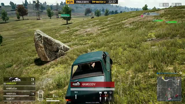 PCPI FPP决赛第12场：4AM满编吃鸡重回第一去德国免费观看