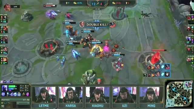 RNG与G2团战语音1：我去给对面瑞兹刷点输出免费观看