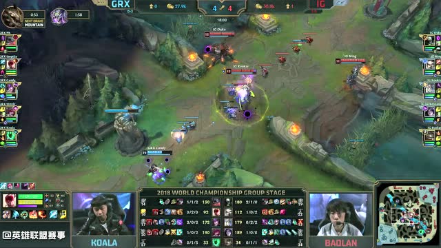 S8小组赛比赛视频Day8 GRX vs IG免费观看