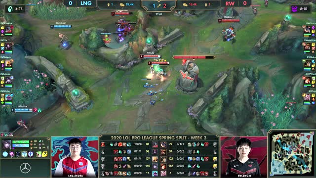 2020LPL春季赛第3周第5日 LNG vs RW 第1场免费观看