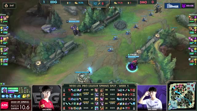 2020LPL春季赛W5D5 EDG vs DMO 第2场免费观看