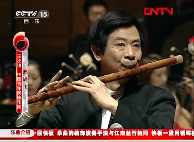 笛子独奏《鹧鸪飞》演奏王次恒 名家演奏感觉就是不一样
