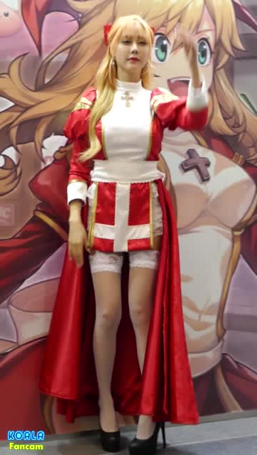 2017韩国游戏展G-STAR高挑性感美女cos的是谁？免费观看