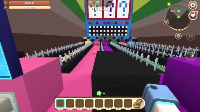 寒霜迷你世界：奔跑吧小鸡，一对一公平模式，竞技手速免费观看