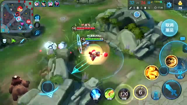 王者荣耀：你的达摩闪现能用到这么极限么免费观看