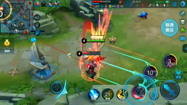 王者荣耀：越塔流花木兰，不浪还玩什么花木兰免费观看