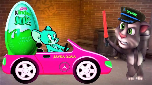 亲子早教色彩启蒙动画：会说话的汤姆猫和老鼠杰瑞玩奇趣蛋游戏免费观看