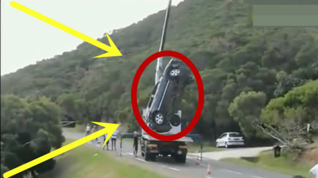 大吊車與事故車發生的故事，精彩絕倫，看完不要笑！ (172播放)