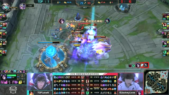 [巅峰时刻]最后一波远古龙团 JKL卡莎临危救主击败TOP免费观看