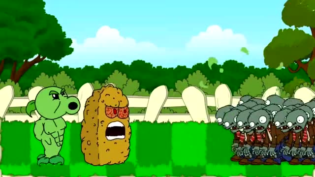 植物大战僵尸：土豆坚果杀红了眼免费观看